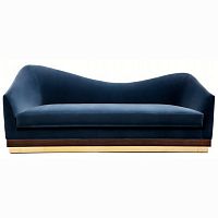 диван hughes sofa прямой синий в Оренбурге