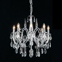 люстра md103908-8a от illuminati прозрачная/ хром в Оренбурге