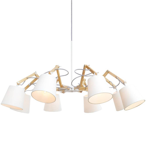 подвесная люстра arte lamp pinoccio a5700lm-8wh в Оренбурге