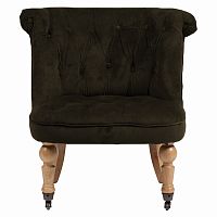 кресло amelie french country chair серо-коричневое в Оренбурге