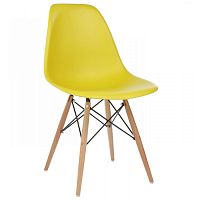 стул деревянный eames pc-015 yellow в Оренбурге