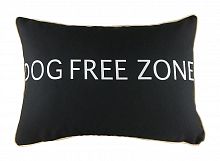 подушка с надписью dog free zone в Оренбурге