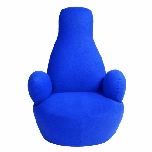 кресло bottle chair синее в Оренбурге