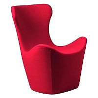 кресло papilio lounge chair красное в Оренбурге