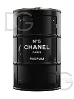 декоративная бочка-шкаф chanel №5 black xl в Оренбурге