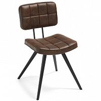 стул lola seat pu brown ноги эпоксидный черный c592u09 от la forma (ex julia grup) в Оренбурге