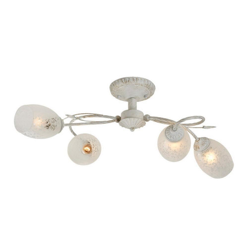 потолочная люстра idlamp julia 874/4pf-whitepatina в Оренбурге