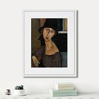 картина: jeanne hebuterne (au chapeau), 1917г. в Оренбурге