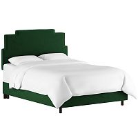 кровать двуспальная 180х200 зеленая paxton emerald velvet в Оренбурге