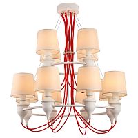 подвесная люстра arte lamp sergio a3325lm-8-4wh в Оренбурге