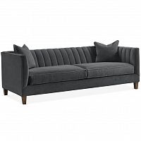 диван penelope sofa прямой серый в Оренбурге