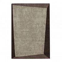 ковер dipped frame dark bege 150x220 бежевый в Оренбурге