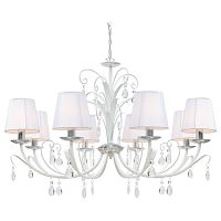 подвесная люстра arte lamp romana snow a1743lm-8wh в Оренбурге