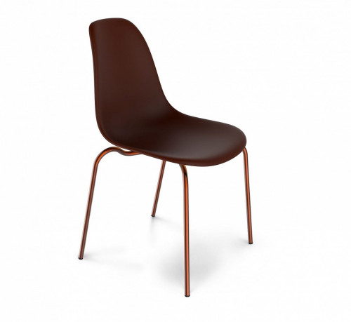 стул dsr коричневый s30 (eames style) в Оренбурге