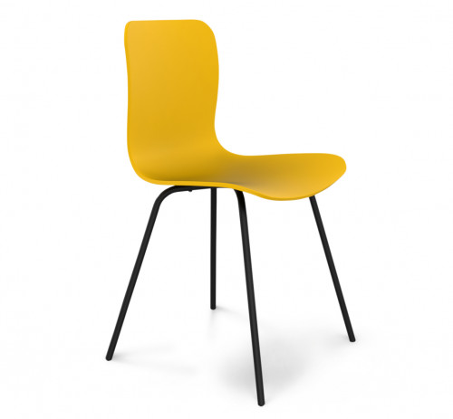 стул dsr желтый s33 (eames style) в Оренбурге