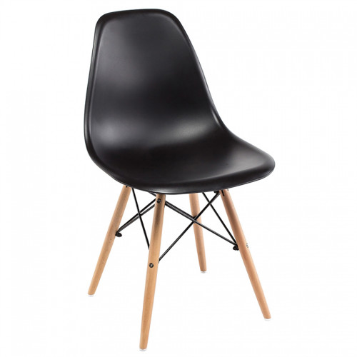 стул деревянный eames pc-015 black в Оренбурге