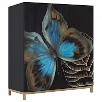 комод butterfly черный в Оренбурге