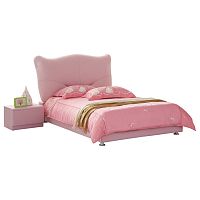 кровать pink leather kitty 90х200 в Оренбурге