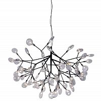 подвесная люстра crystal lux evita sp63 black/transparent в Оренбурге