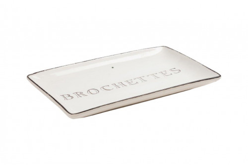декоративное блюдо brochettes white в Оренбурге