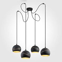 подвесная люстра tk lighting 2221 yoda black orbit в Оренбурге