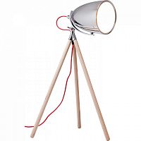 лампа настольная chromatic tripod на деревянном штативе в Оренбурге