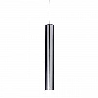 подвесной светодиодный светильник ideal lux ultrathin sp1 small round cromo в Оренбурге