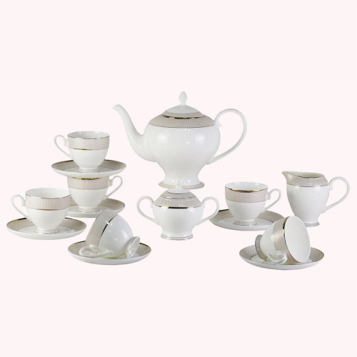 чайный сервиз bianko 17 pcs tea set в Оренбурге