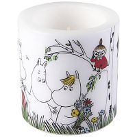 свеча большая moomin счастливое семейство, 8 см в Оренбурге