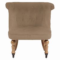 кресло amelie french country chair светло-коричневое в Оренбурге