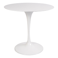 стол eero saarinen style tulip table top mdf d80 глянцевый белый в Оренбурге