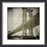 постер с паспарту в раме bridges of new york в Оренбурге