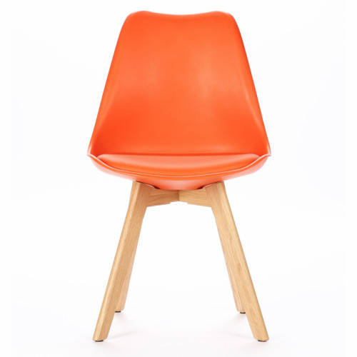 стул sephi (eames style) оранжевый в Оренбурге