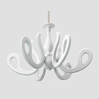 потолочная светодиодная люстра ambrella light orbital classic fk81/6 wh 292w d640 белая в Оренбурге