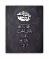 постер keep calm and kiss а4 в Оренбурге