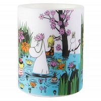 свеча большая moomin на пруду, 8 см в Оренбурге