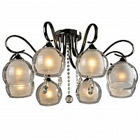 потолочная люстра idlamp merinella 877/8pf-darkchrome в Оренбурге