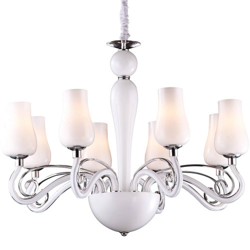 подвесная люстра arte lamp biancaneve a8110lm-8wh в Оренбурге